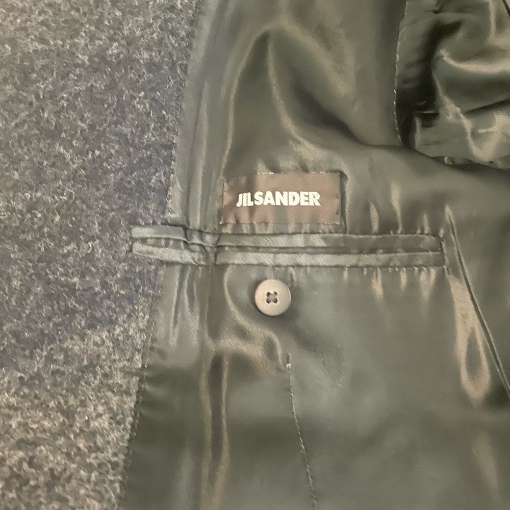 Jil Sander Runway Fw09 Color-Block Wool Single Br… - image 7